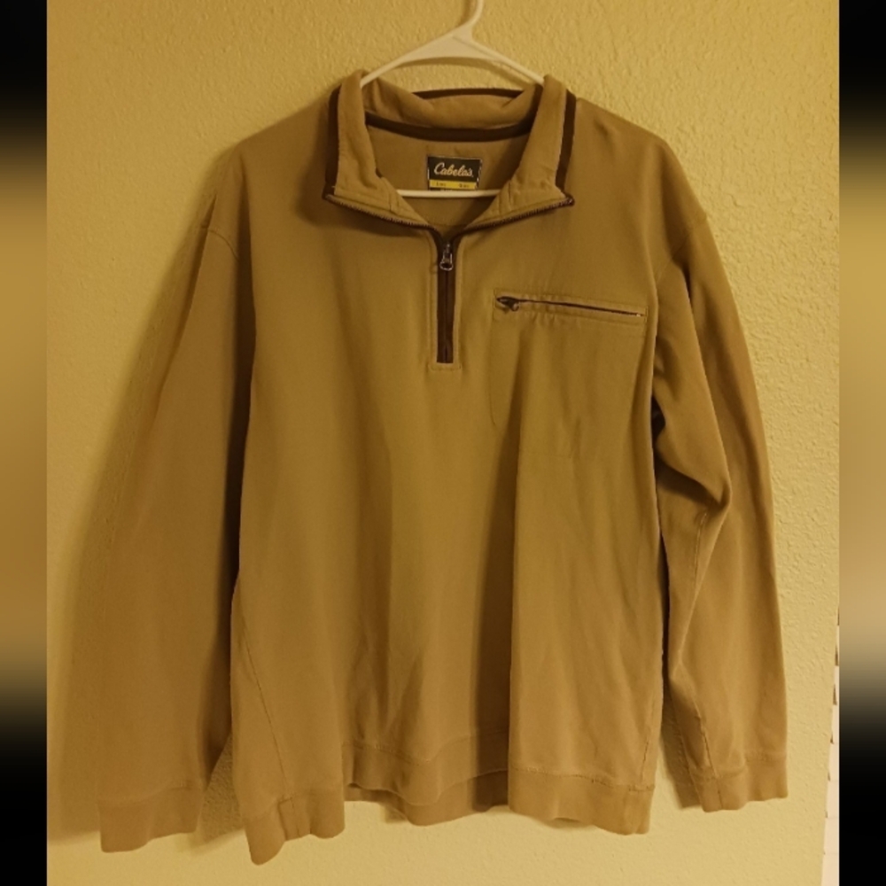 Cabelas Men's Pullover Sweater size Large